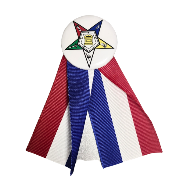 Patriotic OES Button 