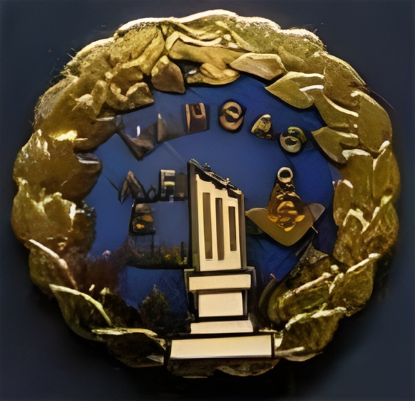 Widow's with Salute Pin