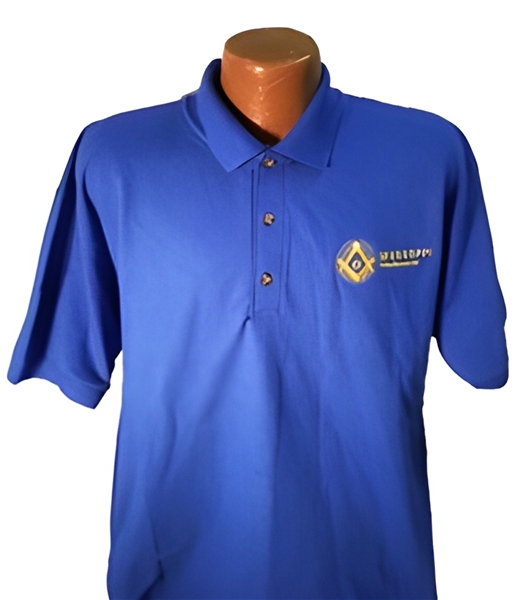 Masonic Blue Lodge Golf Shirt